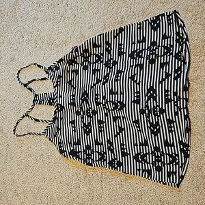 Aztec print tank top